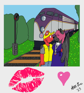 Train Kiss